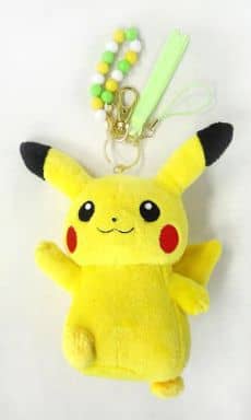 Pikachu Pokemon with Charm Plush Mascot Pokemon Center Limited Charm [USED]