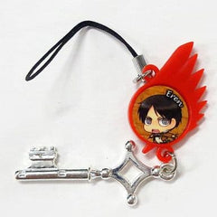 Ellen Yeager Basement Key Attack on Titan Silver Charm Collection Charm [USED]