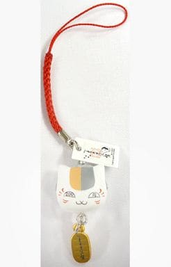 Money Luck Up Nyanko-sensei Toad Mouth Natsume's Book of Friends Nyanko-sensei Engimono Collection Key Chain [USED]
