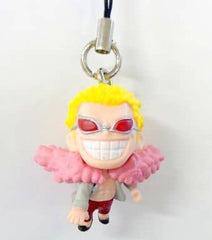 Donquixote Doflamingo One Piece Strap Ai to Jonetsu to Omocha no Kuni no Bouken Key Chain [USED]