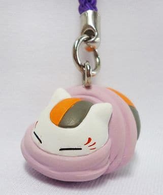 Nyanko-sensei My Paws Are Freezing Natsume's Book of Friends Nyanko-sensei Tsurezure Netsuke Strap Part4 Key Chain [USED]