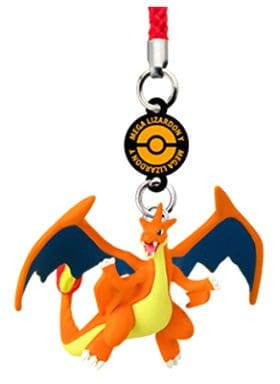 Mega Charizard Y Pokemon Pokemon Netsuke DX02 Side Y Key Chain [USED]