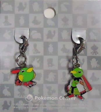 Natu Xatu Pokemon National Pokedex Metal Charm Part 2 Pokemon Center Limited Set of 2 Charm [USED]