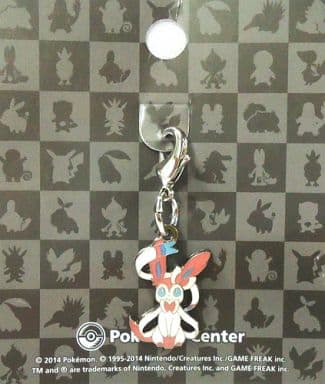 Sylveon Pokemon National Pokedex Metal Charm Pokemon Center Limited Charm [USED]