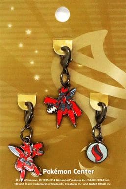 Mega Scizor Pokemon Metal Charm Pokemon Center Limited Charm [USED]