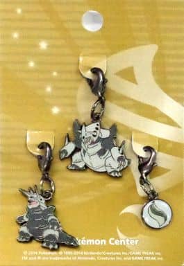 Mega Aggron Pokemon Metal Charm Pokemon Center Limited Charm [USED]