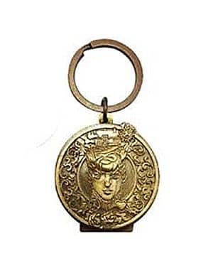 Josuke Higashikata 04 G Part 4 JoJo's Bizarre Adventure Emblem Key Cover Key Chain [USED]