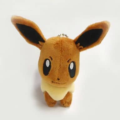 Eevee Pokemon Mascot Pokemon Petit Pokemon Center Limited Key Chain [USED]