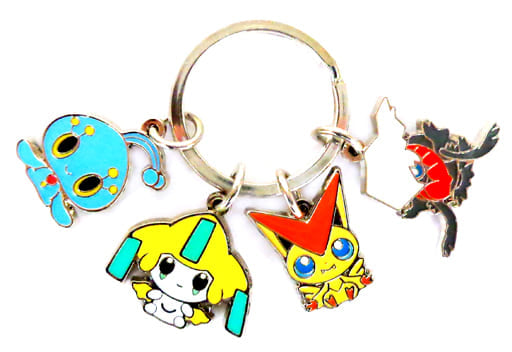 Victini Doll Pokemon Keychain Pokemon Center Limited Key Chain [USED]