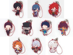 Sebastian Michaelis, etc. Black Butler: Book of Circus Es Series Nino Rubber Strap Collection All 10 Types Set Key Chain [USED]