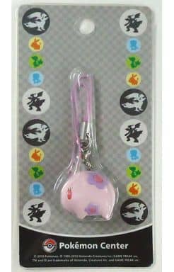Munna Flower Pattern Pokemon Strap Pokemon Center Limited Key Chain [USED]