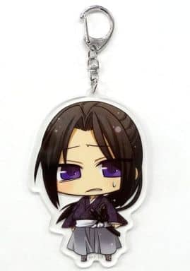 Toshizo Hijikata Hakuouki Chibi Characters Die Cut Key Chain Key Chain [USED]