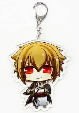 Chikage Kazama Hakuouki Chibi Characters Die Cut Key Chain Key Chain [USED]