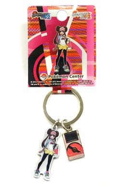 Main Character Girl Pokemon Metal Keychain Pokemon Center Limited Key Chain [USED]