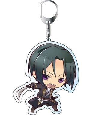Toshizo Hijikata Hakuouki Movie Deka Key Chain Key Chain [USED]