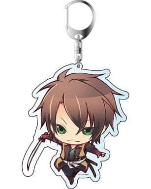 Soshi Okita Hakuouki Movie Deka Key Chain Key Chain [USED]