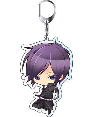 Hajime Saito Hakuouki Movie Deka Key Chain Key Chain [USED]