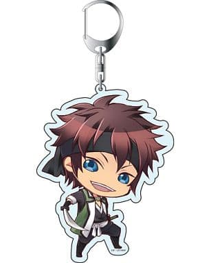 Shinpachi Nagakura Hakuouki Movie Deka Key Chain Key Chain [USED]
