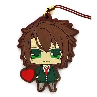 Soshi Okita Hakuouki SSL: Sweet School Life Sweet Rubber Strap Key Chain [USED]