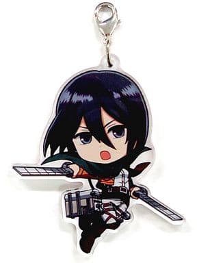 Mikasa Ackerman Attack on Titan Ichiban Kuji March to Freedom Acrylic Plate Charms Prize L Charm [USED]