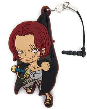 Shanks One Piece Tsumamare Strap Key Chain [USED]