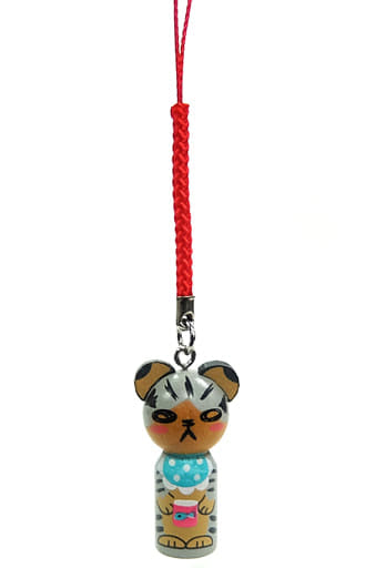 Bun-chan March Comes in like a Lion Chara Kokeshi Key Chain [USED]