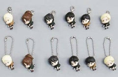 Ellen Yeager, etc. Attack on Titan Tsumande Tsunagete Mascot 2 All 12 Types Set Key Chain [USED]