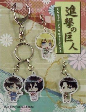 Ellen, etc. Attack on Titan Chimi Chara Acrylic Key Chain Kyoto Limited Key Chain [USED]