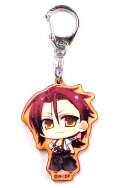 Sanosuke Harada E Hakuouki Wooden Key Chain Sakura no Utage 2013 Limited Key Chain [USED]