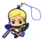 Erwin Attack on Titan Capsule Rubber Mascot Key Chain [USED]