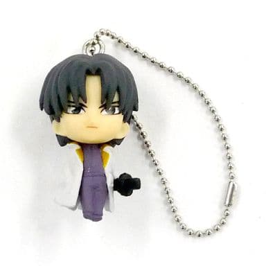 Aoshi Shinomori Rurouni Kenshin Meiji Kenkaku Romantan Swing Key Chain [USED]