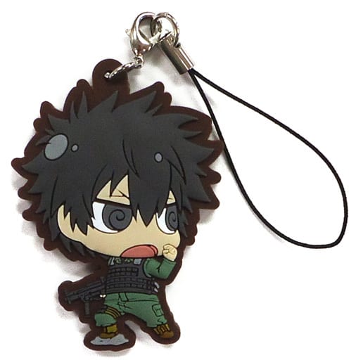 Shinya Kougami Machine Gun Psycho-Pass: The Movie Trading Rubber Strap Key Chain [USED]