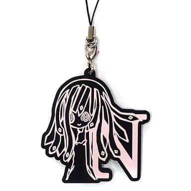 N Monogatari Series Ichiban Kuji 5th Anniversary Rubber Charm Prize J Key Chain [USED]