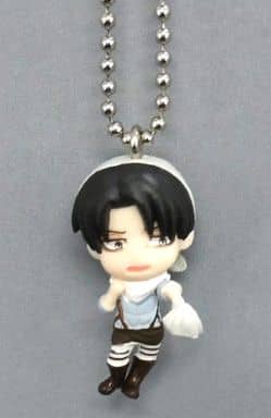 Levi Cleaning Ver. Attack on Titan Swing 2 Key Chain [USED]