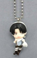Levi Cleaning Ver. Attack on Titan Swing 2 Key Chain [USED]