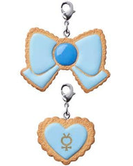 Sailor Mercury Ribbon & Heart Sailor Moon Charm Patisserie Cookie Charm Charm [USED]
