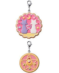 Luna & Artemis Crystal Star Compact Sailor Moon Charm Patisserie Cookie Charm Charm [USED]