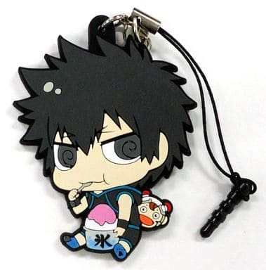 Shinya Kougami Psycho-Pass Chimi Chara Psycho-Pass Rubber Charm Summer Vacation Ver. C86 Limited Key Chain [USED]