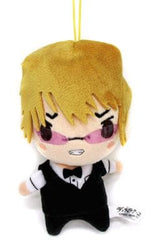 Shizuo Heiwajima Durarara!!x2 Character Mascot Plush Toy 2 Key Chain [USED]