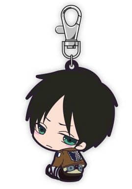 Ellen Yeager Attack on Titan Bocchi-Kun Rubber Mascot Key Chain [USED]