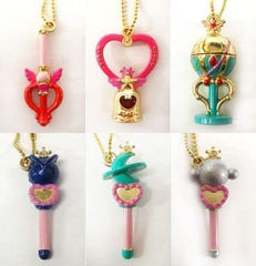 Kaleido Moon Scope, etc. Sailor Moon Diecast Charms 003 All 6 Types Set Charm [USED]