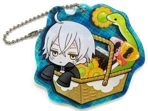 Snake Black Butler: Book of Circus Ichiban Kuji Sono Shitsuji Shinmyo Plate Key Chain Prize I Key Chain [USED]