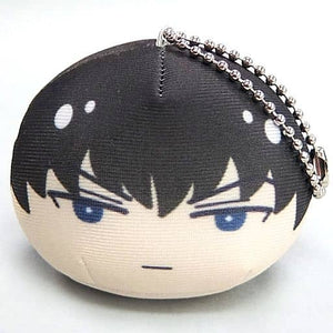 Toushirou Hijikata Gintama Omanjuu Niginigi Mascot Key Ring [USED]