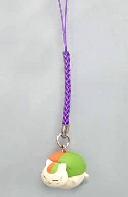 Nyanko-sensei Bean Bag Natsume's Book of Friends Japanese Toy Netsuke Key Chain [USED]