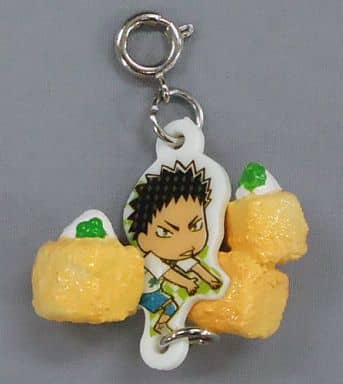 Iwaizumi Deep-Fried Tofu Haikyu!! Tsunagaru Food Mascot Part.2 Key Chain [USED]