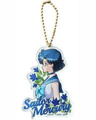 Sailor Mercury Sailor Moon Crystal Acrylic Ball Chain Collection Key Chain [USED]
