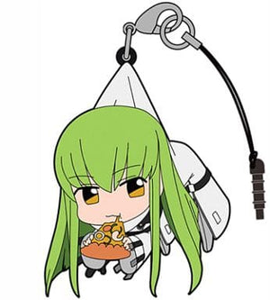 C.C. Code Geass: Lelouch of the Rebellion R2 Tsumamare Strap Key Chain [USED]