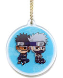 Kakashi Obito Naruto Ichiban Kuji Naruto The History Acrylic Plate 4th Prize Key Ring [USED]