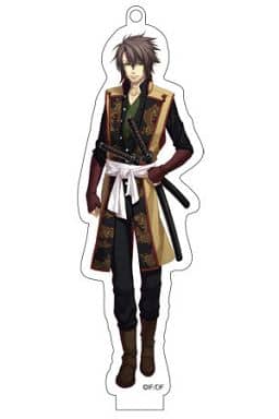 Soshi Okita Hakuouki Otomate Character Acrylic Keychain Collection Vol.1 Mascot [USED]