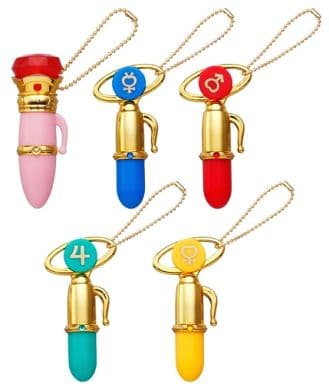 Sailor Moon, etc. Sailor Moon Disguise & Transformation Pen Mascot Charm All 5 Types Set Charm [USED]